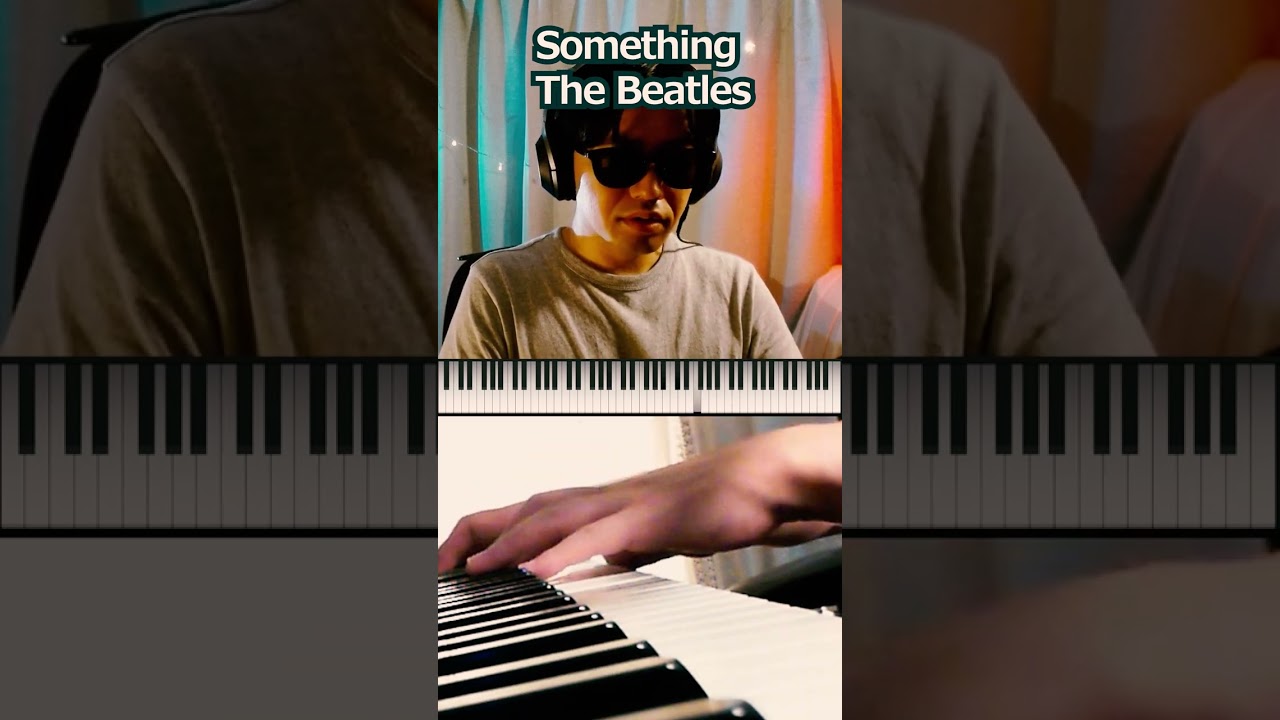 Beginner Piano Practice Session | Something - The Beatles - Learning Song with Chords & Inversions