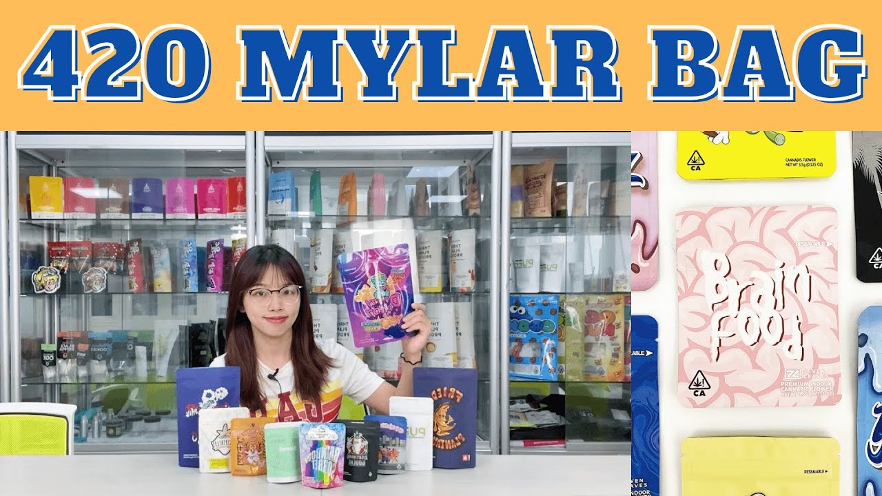 How to Custom Design Heat Seal 420 Mylar Bags