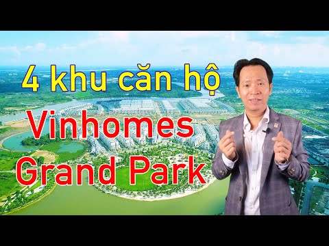 Phân biệt các phân khu căn hộ Vinhomes Grand Park 2021 | OneERA