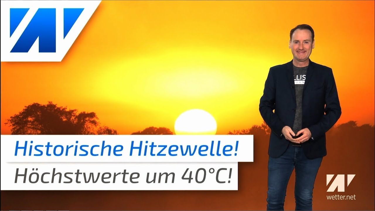 Über 40°C: Historische Hitzewelle!
