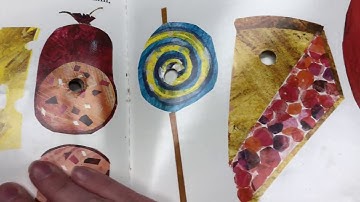 Modeling on LAMP Words for Life while reading The Very Hungry Caterpillar