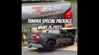 Tundra TSS?  What it means!