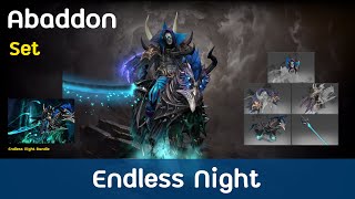Dota2 Abaddon Endless Night Set Collector's Cache II 2019