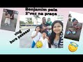 Vlog:Uma tarde conosco😍/2°vez do Ben passeando na praça🙏