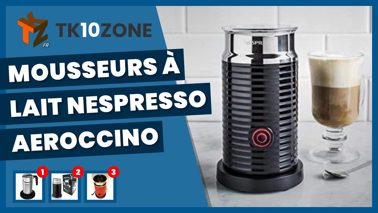 Nespresso Aeroccino 3 - Préparation Rapide de Mousse de Lait.