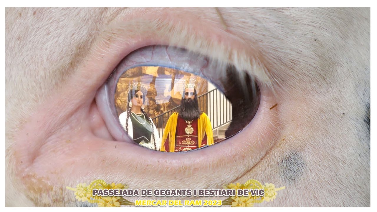Passejada de Gegants i Bestiari de Vic / Mercat del Ram 2023 (Vic)(01/04/2023)