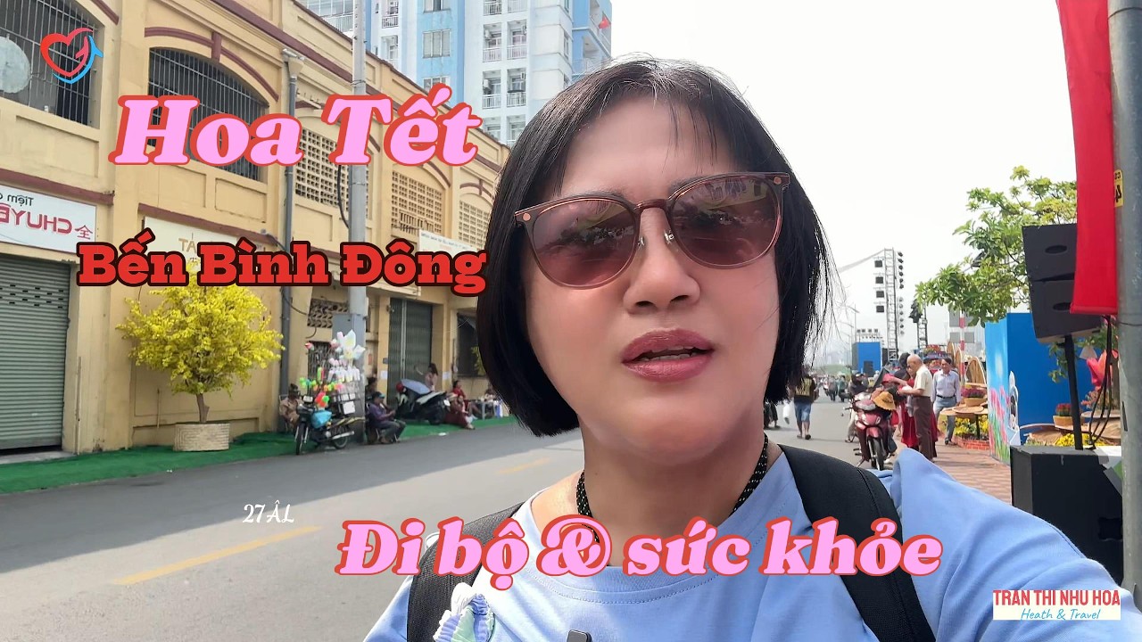 Tết 2026 P1 I Chợ Hoa Bến Bình Đông và điều bất ngờ trên hạt gạo I Tran Thi Nhu Hoa