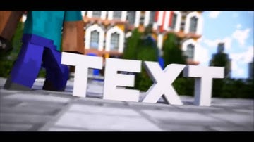 FREE MINECRAFT INTRO BLENDER/AFTER EFFECT #3 EPIC