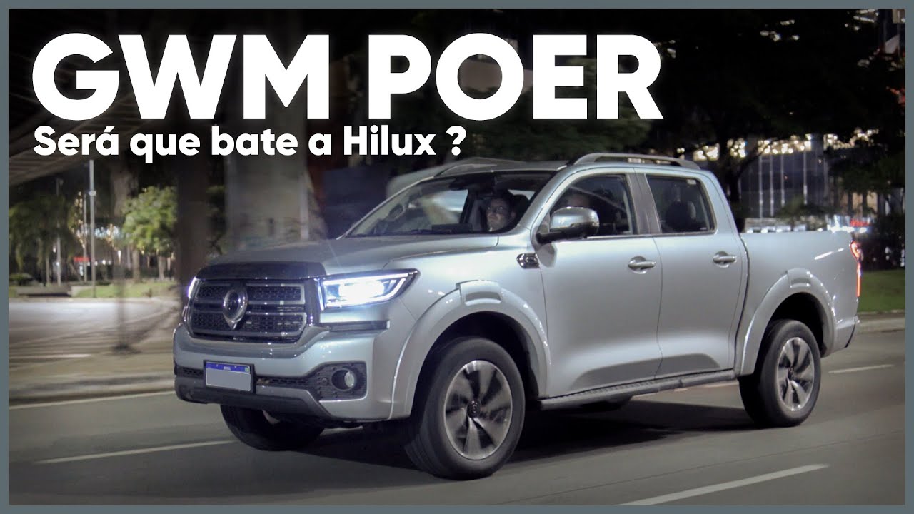 GWM POER - CAMINHONETE ROBUSTA, CHINESA E A DIESEL!