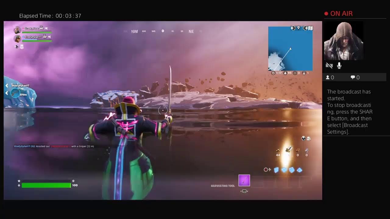 Fortnite stream with Dylan
