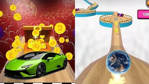 PORTAL RUN CAR RIVERS VS GOING BALLS GAME _ SPEED RUN _ANDROID MOBILE GAMES_ BEST IOS GAMES #gaming
