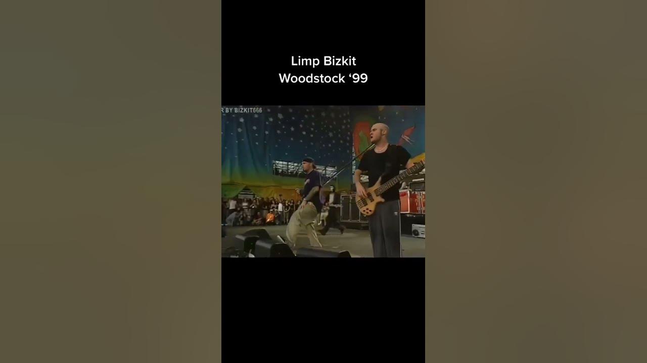 Limp bizkit Woodstock 1999 #hardrock #numetal #shorts #reels #music