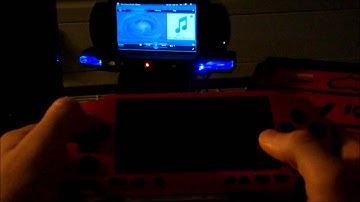 PSPdisp 0.6 - 2 instances: video via USB, audio via WiFi