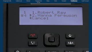 Mitel 6865i Phone: How to Use Conference