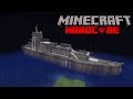 I Built a Giant Battleship in Minecraft Hardcore