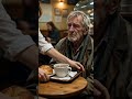 She Fed a Hungry Old Man… Days Later, Everything Changed ❤️ #humanity #kindnessiscool