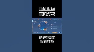 Diggie Best Build 2025 #mlbb #shorts