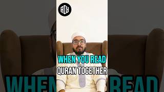 4 incredible things happen when you read Qur’an together. #RamadanReminder #QuranReminder #islam