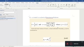 Turbulence Modelling 5 - k epsilon model 1