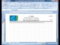 Excel 2007 tutorial Cara cepat merancang desain kop Surat excel header Anda sendiri di MS Excel