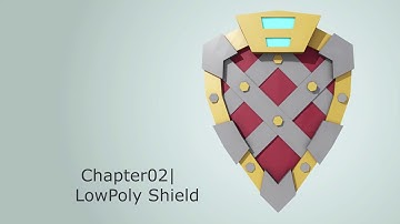 Low Poly SHIELD LVL03 | 01 | Modeling | Chapter02 | Assets| 3DsMax