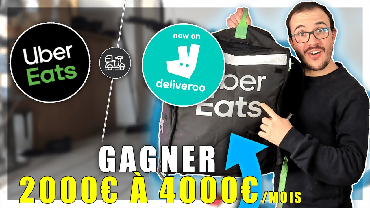 DEVENIR LIVREUR UBER EAT & DELIVEROO (mes résultats) YouTube