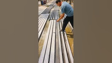 Cement Beam Flipping Process - Goodtools and machinery make work easy