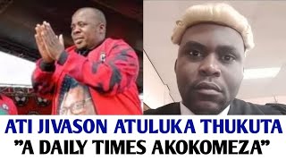 POMWE ZAFIKA LAWYER NAYE WAYAMBA KUTULUKA THUKUTA ZA CHIMWENDO BANDA APA ZATIVUTA SURE