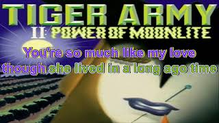 Tiger Army - Incorporeal (KARAOKE)