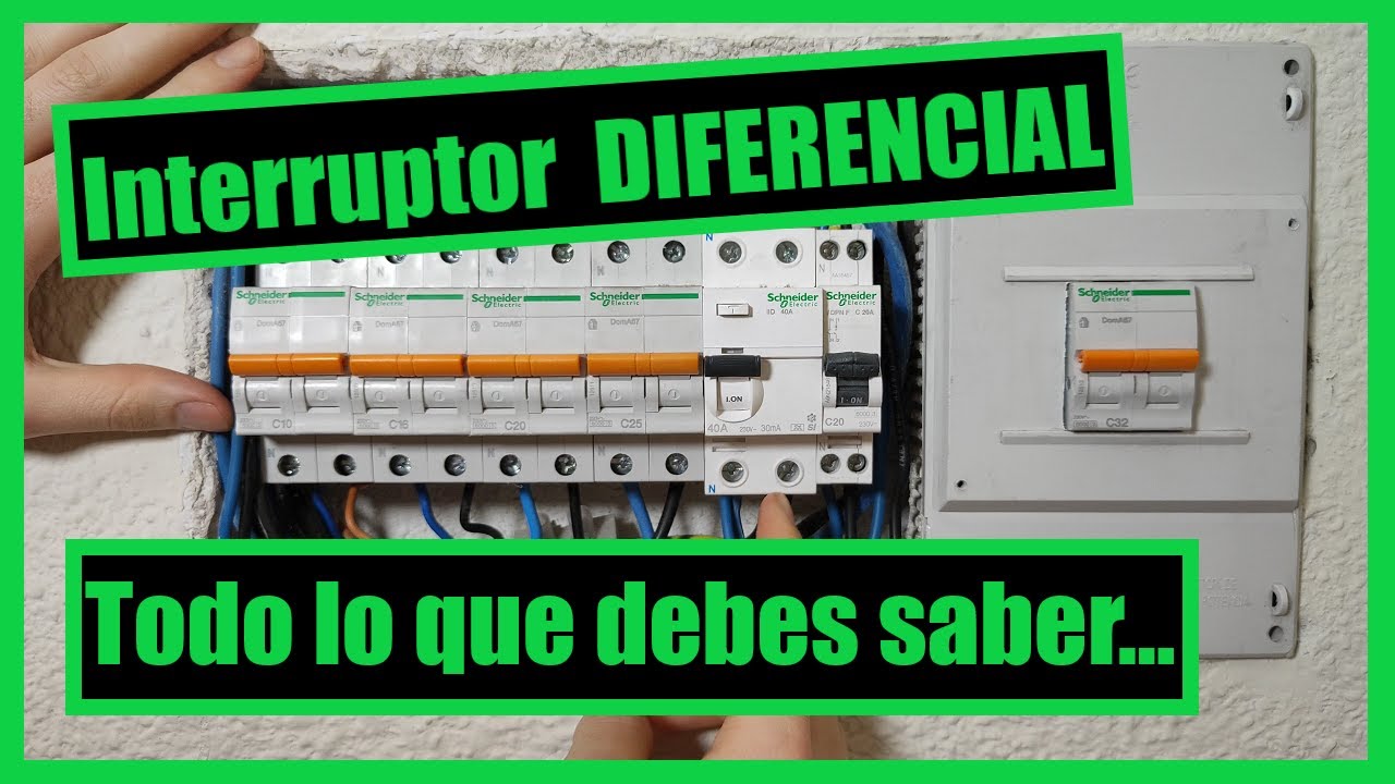 Cómo funciona un Interruptor Diferencial