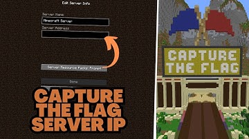 Minecraft Capture The Flag Server IP 2025