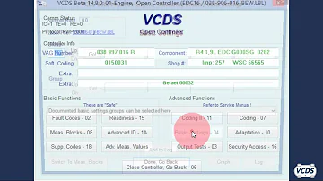 TDI Lift Pump Activation with VCDS