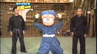 Nintama Rantaro y Masaaki Hatsumi Soke - 2004