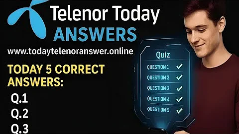 23 December 2025 ! my Telenor Answer Today ! Today my Telenor answLearn My Telenor Answer And MCQs !