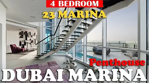 Inside Designers renovated penthouse in 23 Marina Dubai Marina