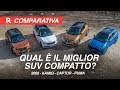 Il miglior SUV compatto 2020: confronto tra Ford Puma, Peugeot 2008, Renault Captur e Skoda Kamiq