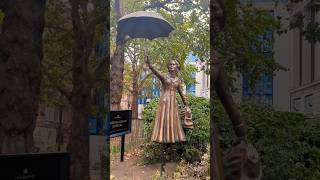 Famous Movie Statues in Leicester Square #london #leicestersquare #londonparks #shorts #travel