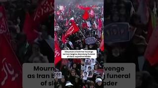 Iran begins days of funeral ceremonies for slain Supreme Leader Ayatollah Ali Khamenei #shorts Iran begins days of funeral ceremonies for slain Supreme Leader Ayatollah Ali Khamenei #shorts