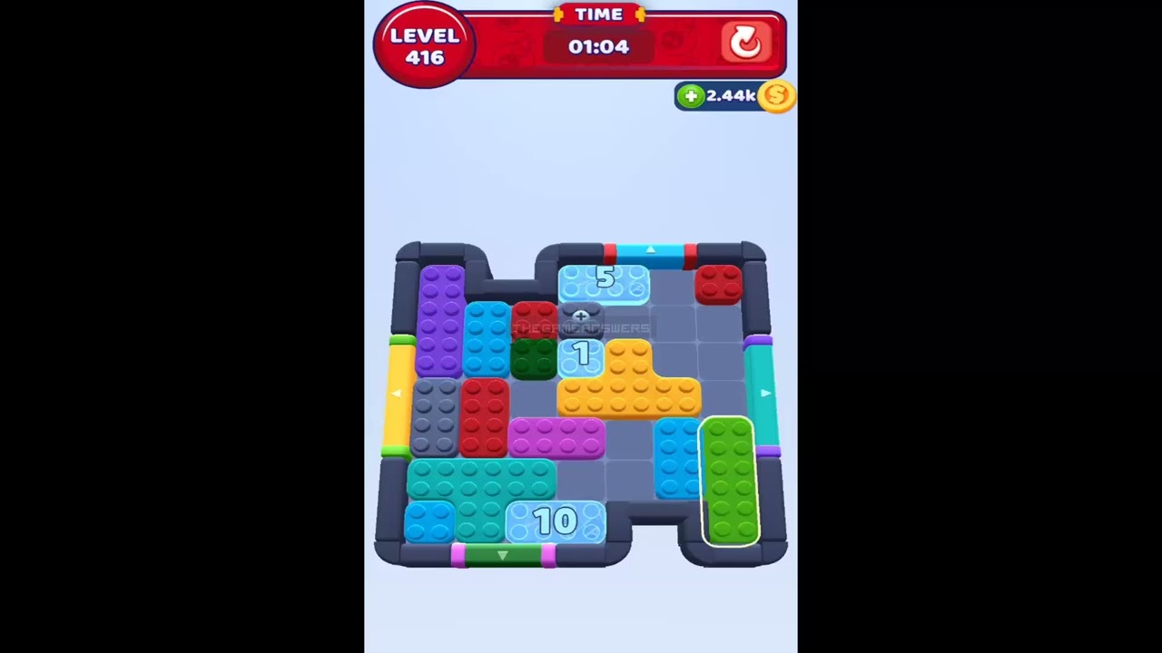 Color Block Jam Level 416 - YouTube