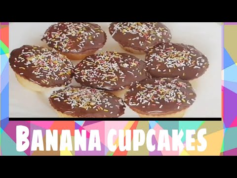 Video: Bananencupcakes Met Pindaroom