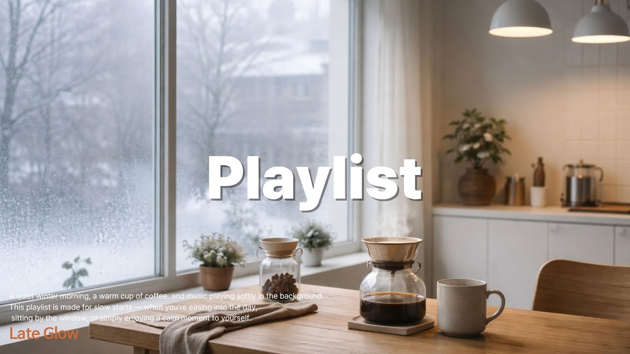 Playlist 겨울 아침, 커피 내리며 듣기 좋은 플리 ❄️☕