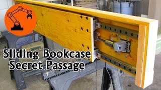 Building a Sliding Bookcase for a Secret Passage