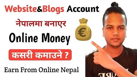 How To Make Free Website & Create Blogger Account  In Nepal. Earn Money Online Nepal!! Part -1.