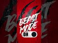Beast Mode Only 💪 💥 – Hardcore Gym Motivation Rap (No Copyright) #shorts #motivation