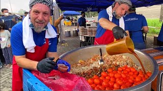 CARA PEDAGANG KAKI LIMA MEMBUAT NASI GORENG ENAK