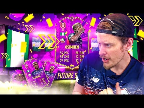 THIS CARD IS BROKEN?! 88 FUTURE STARS OSIMHEN PLAYER REVIEW! FIFA 20 Ultimate Team