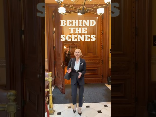 Behind the scenes of Senator Hills’ afternoon in Springfield
