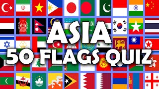 Asia Flags Quiz - 50 Flags Easy to Hard - Algodoo screenshot 5