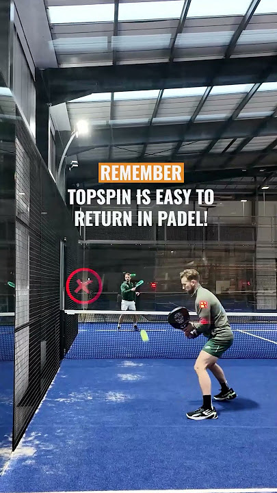 Tennis vs Padel: Topspin Passing