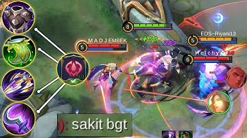 Build Yu Zhong Tersakit 2023 - Item Yu Zhong Tersakit Dan Terkuat | Yu Zhong Gameplay #3